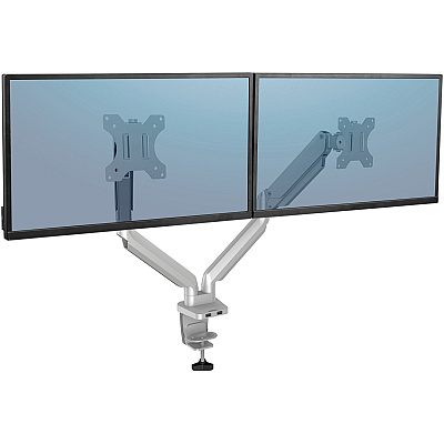 Fellowes Platinum Series Dual Monitor Arm - Silver (8056501)