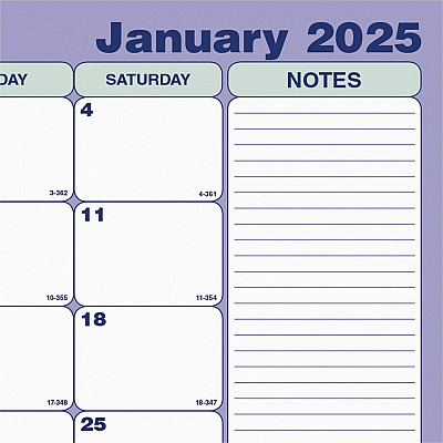 Brownline Monthly Desk Pad with Magnet, January to December, English (C181700A)