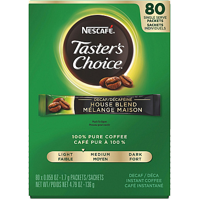 Nescafe Taster's Choice House Blend Decaf Coffee (NES66488)