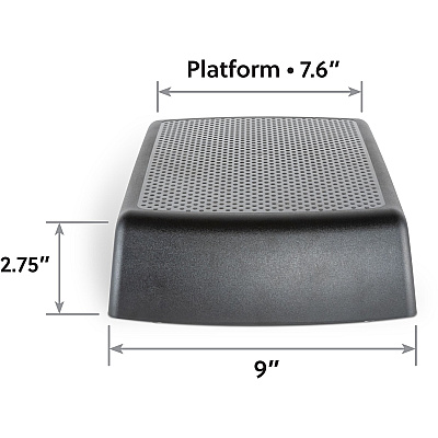 Allsop ErgoRiser Monitor Stand - Made in the USA (ASP32212)