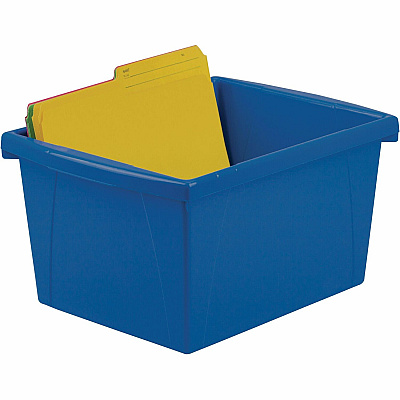 Storex 4-gallon Storage Bin (STX61514U06C)