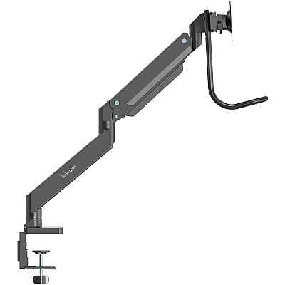 StarTech Desk Mount Dual Monitor Arm 32in -handle (ARMSLMBARDUO)