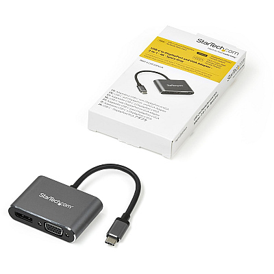 StarTech Usb C Multiport Video Adapter To Dp/vga (CDP2DPVGA)