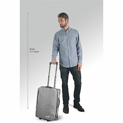 Solo Re:treat Travel/Luggage Case (Carry On) Travel Essential - Gray (USLUBN91410)