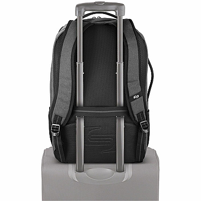 Solo Carrying Case (Backpack) for 17.3" Notebook - Gray (USLUBN78010)