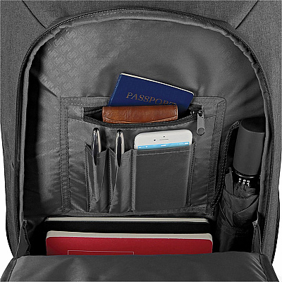 Solo Carrying Case (Backpack) for 17.3" Notebook - Gray (USLUBN78010)
