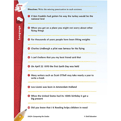 Shell Education Conquering Fifth Grade 4-book Set Printed Book (100713)