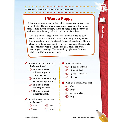 Shell Education Conquering Fifth Grade 4-book Set Printed Book (100713)
