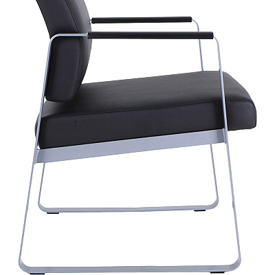 Lorell Healthcare Reception Sled Base Guest Chair (LLR66996)