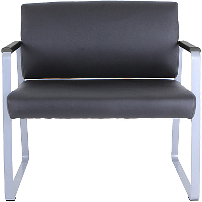 Lorell Healthcare Reception Big & Tall Sled Base Guest Chair (LLR66997)