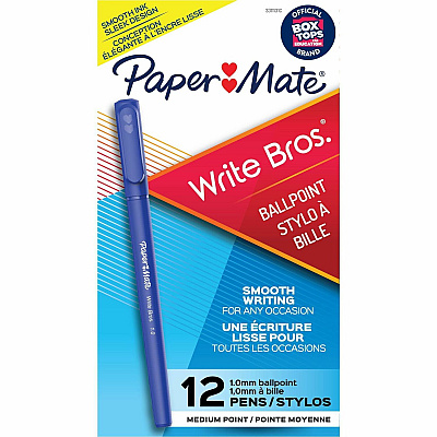 Paper Mate Write Bros. Ballpoint Stick Pens (PAP3311131C)