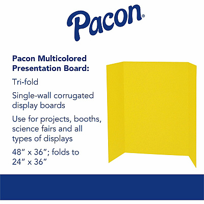 Pacon Single Wall Presentation Board (PACP3769)