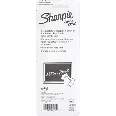 Sharpie Wet Erase Chalk Markers (SAN2103010)