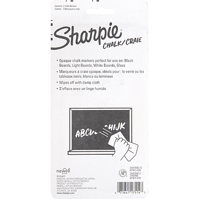 Sharpie Wet Erase Chalk Markers (SAN2103015)