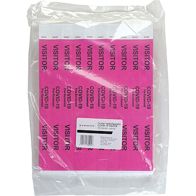 Advantus COVID Prescreened Visitor Wristbands (AVT76095)