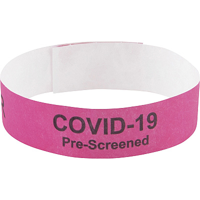 Advantus COVID Prescreened Visitor Wristbands (AVT76099)