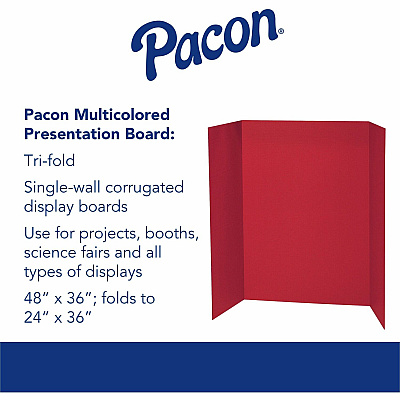 Pacon 140 lb. Watercolor Single Wall Presentation Board (PACP3770)