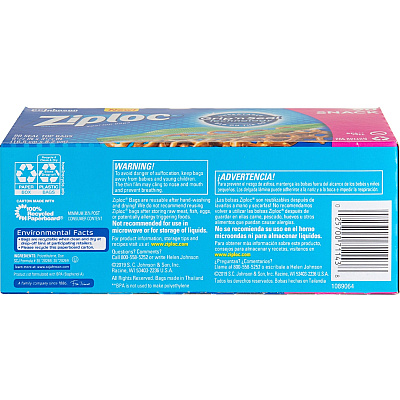 Ziploc Snack Size Storage Bags (SJN315892)