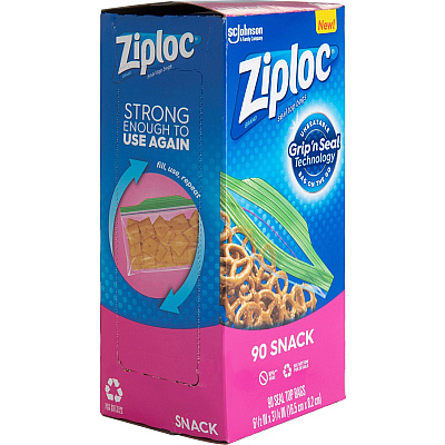Ziploc Snack Size Storage Bags (SJN315892)