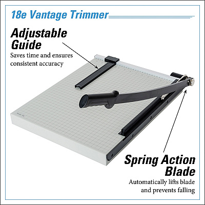 Dahle Vantage 18e Guillotine Paper Trimmer (40018)