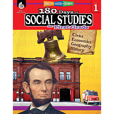 Shell Education Learn At Home Social Studies Books Printed Book (118395)