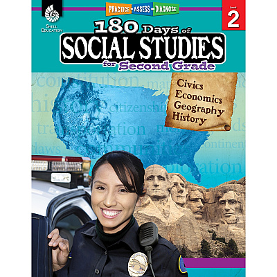 Shell Education Learn At Home Social Studies Books Printed Book (118396)