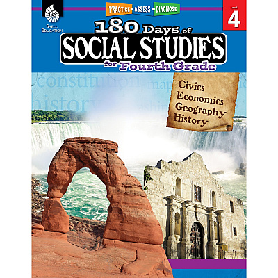 Shell Education Learn At Home Social Studies Books Printed Book (118398)