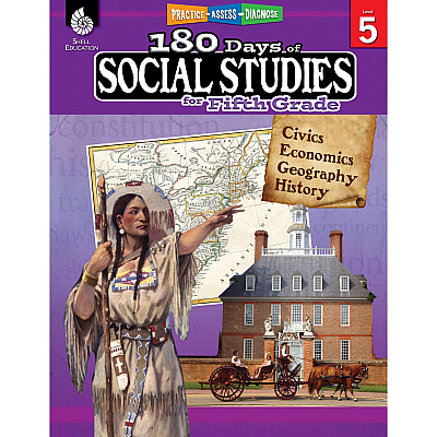 Shell Education Learn At Home Social Studies Books Printed Book (118399)