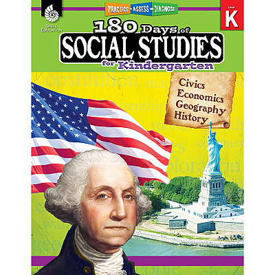 Shell Education Learn At Home Social Studies Books Printed Book (118394)