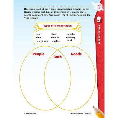 Shell Education Conquering Home/Classwork Book Set Printed Book (100710)