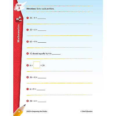 Shell Education Conquering Home/Classwork Book Set Printed Book (100712)
