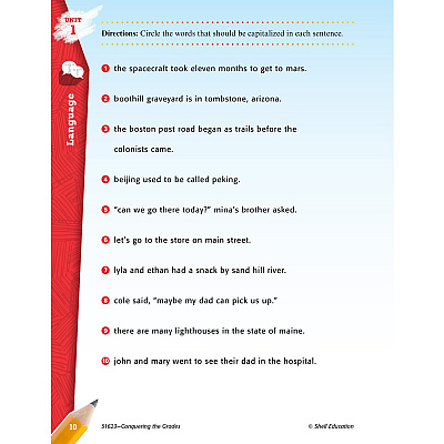 Shell Education Conquering Home/Classwork Book Set Printed Book (100712)