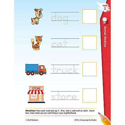 Shell Education Conquering Home/Classwork Book Set Printed Book (100707)