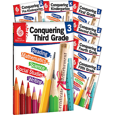 Shell Education Conquering Home/Classwork Book Set Printed Book (100707)