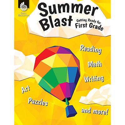 Shell Education Learn-At-Home Summer Science Set Printed Book by Jodene Smith (51677)