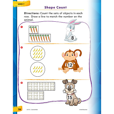 Shell Education Summer Blast Student Workbook Printed Book by Jodene Smith (51551)