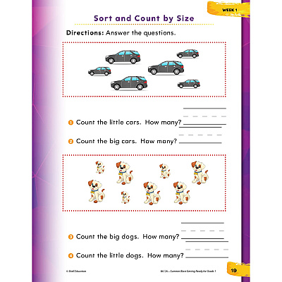 Shell Education Summer Blast Spanish Workbook Printed Book (86126)