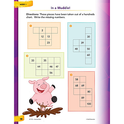 Shell Education Summer Blast Student Workbook Printed Book by Jodene Smith (51552)