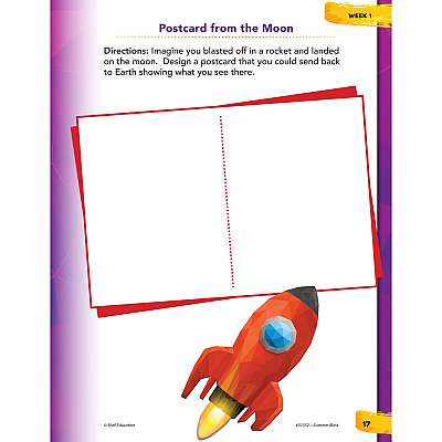 Shell Education Summer Blast Student Workbook Printed Book by Jodene Smith (51552)