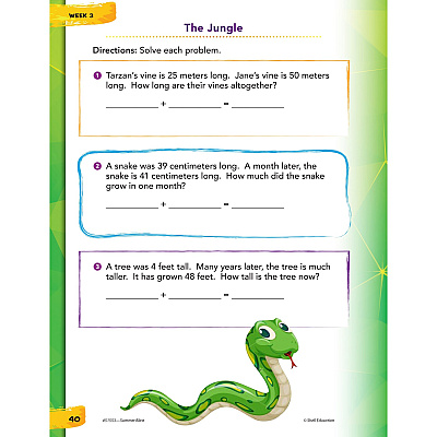 Shell Education Summer Blast Student Workbook Printed Book by Wendy Conklin (51553)