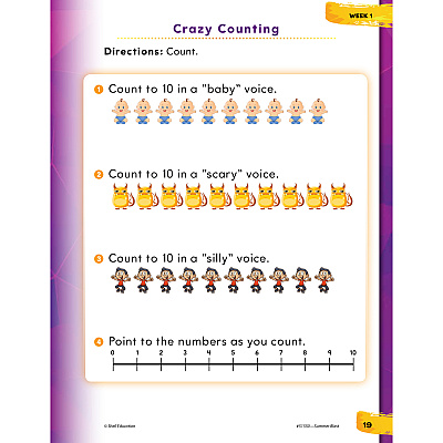 Shell Education Summer Blast Student Workbook Printed Book by Jodene Smith (51550)