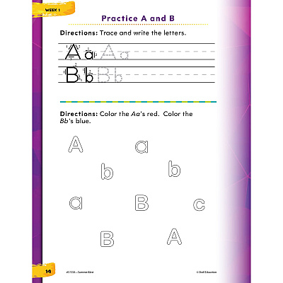Shell Education Summer Blast Student Workbook Printed Book by Jodene Smith (51550)