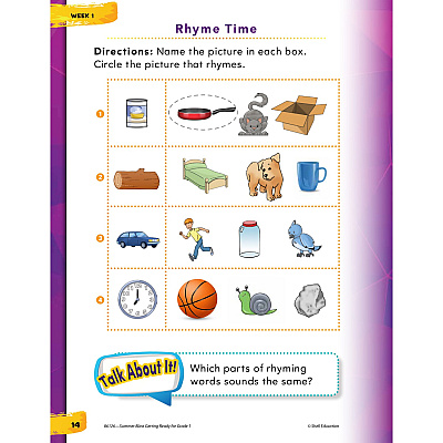 Shell Education Learn-At-Home Grade 1 Summer STEM Bundle Set Printed Book by Jodene Smith (51671)