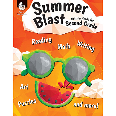 Shell Education Learn-At-Home Grade 2 Summer STEM Set Printed Book by Jodene Smith, Suzanne I. Barchers (51672)