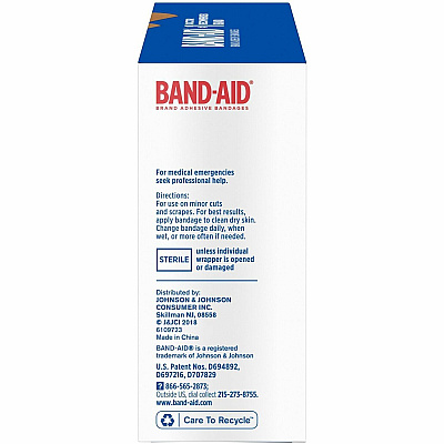 BAND-AID Flexible Fabric Adhesive Bandages (JOJ115078)