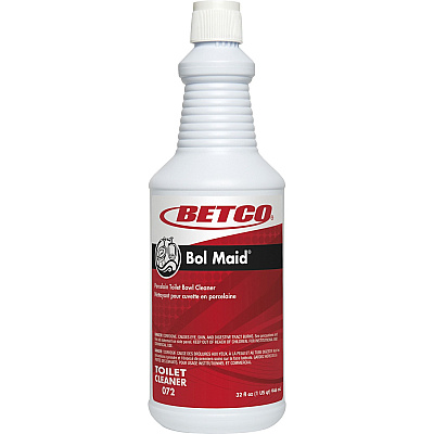 Betco Bol Maid Toilet Cleaner, Mint Scent, 1 Quart, Pack Of 12 (BET0721200)
