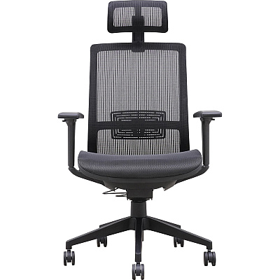 Lorell Mesh High-Back Task Chair With Headrest (LLR03208)