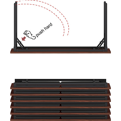 Lorell Folding Training Table (LLR60747)