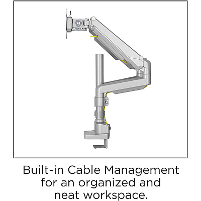 Lorell Mounting Arm for Monitor - Gray (LLR99803)