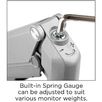 Lorell Mounting Arm for Monitor - Gray (LLR99803)